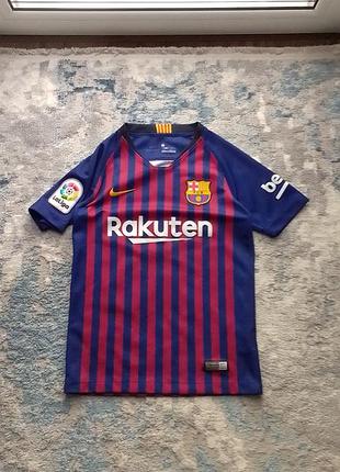 Оригінальна футбольна джерсі барселона мессі 10 nike (fc barcelona messi 10), розмір s