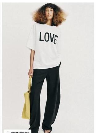 Футболка zara love размер с