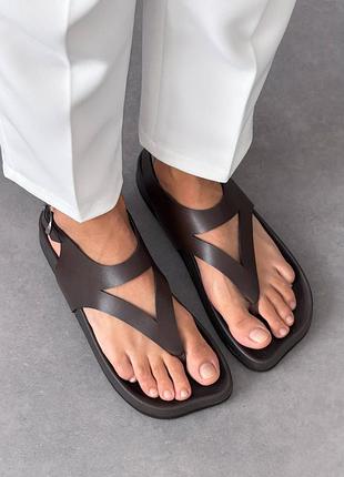 Сандалі barefoot ™️ nikart
колір: коричневий | шоколад, натуральна шкіра