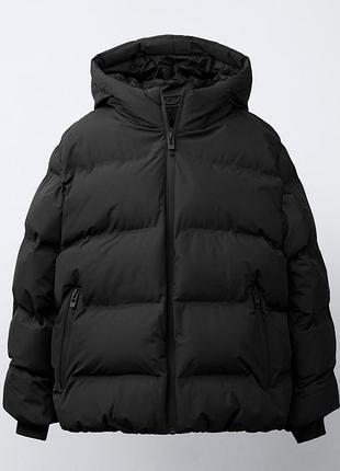 Пуховик, куртка, для мальчика zara, 7-8 лет