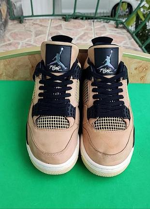 Кросівки nike air jordan 4 retro fossil wms шкіра-нубук 41-26-26,5 см.