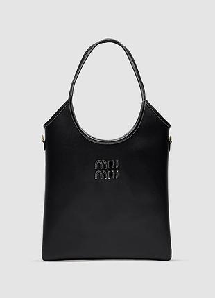 💎 miu miu ivy leather bag black