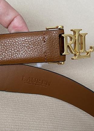 Ремінь lauren ralph lauren xl коричневий без слідів носіння