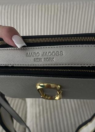 Сумка  mark jacobc срібна 2