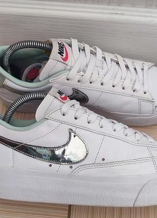 Кроссовки nike wmns blazer low platform, 40 р., 25,5 см
