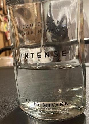 Туалетна вода edt чоловіча intense issey miyake залишок 50 мл