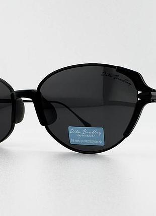 Солнцезащитные очки женские rita bradley rb8195 col.01p polarized с поляризацией, черные