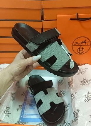 Hermes chypre sandal h maxi canvas