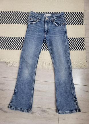Клешные клеш джинсы zara 128, 8роков