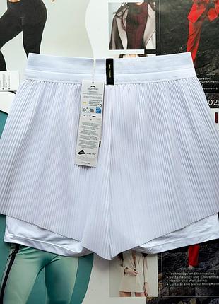 Жіночі спортивні шорти-спідниця slazenger 2 in 1 white 9