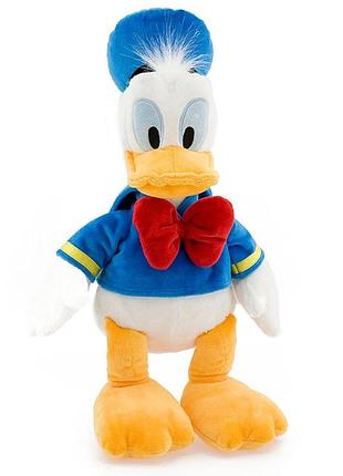 М'яка іграшка дональд дак 43 см. disney білий з синім