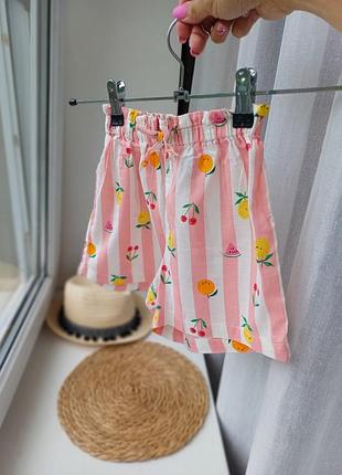 Шорти h&m для дівчинки 5