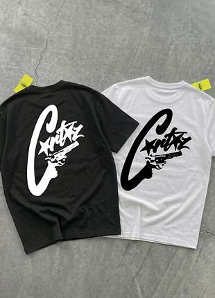 Футболка corteiz revolver logo