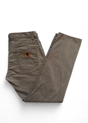 Джинси чоловічі carhartt buccaneer хакі л
