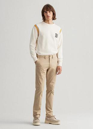 Брюки брюки gant hallden slim, размер 36/32