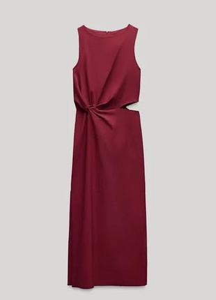 Сукня червоного кольору від zara
