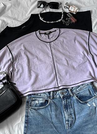 Кроп топ фіолетовий жіночій від missguided