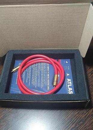 Atlas compass, digital, цифровой коаксиальный кабель, 75ohm, rca -rca (1m) - шотландия