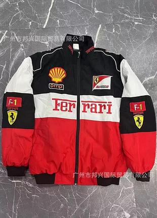 Бомбер ferrari з вишивками