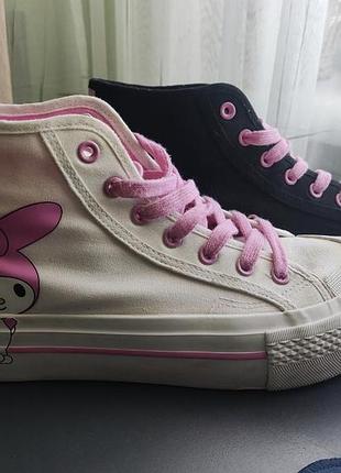 Кеды cropp kuromi and my melody 40 размер оригинал