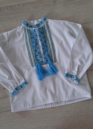 Вишиванка сорочка для хлопчика 92 р