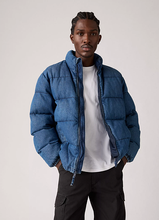 Levi’s puffer jacket / левіс чоловіча зимова куртка пуховик | оригінал | m