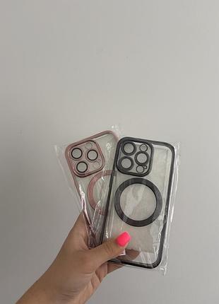 Чохли на 15 pro iphone з максейфом