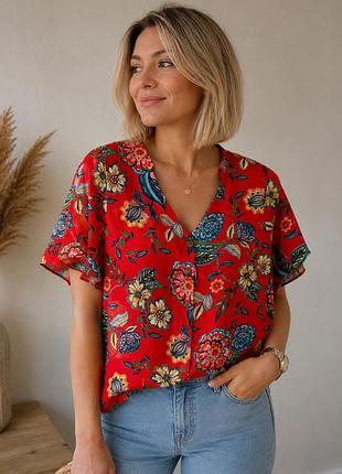 Блуза  літня короткий рукав