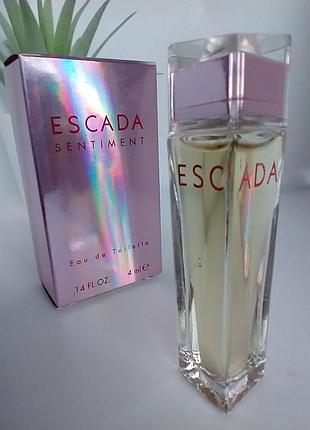 Escada sentiment миниатюра 4мл винтаж