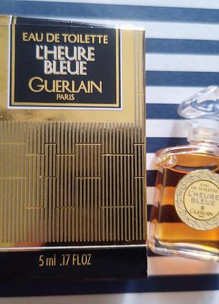 Миниатюра guerlain l'heure bleue.оригинал.винтаж.