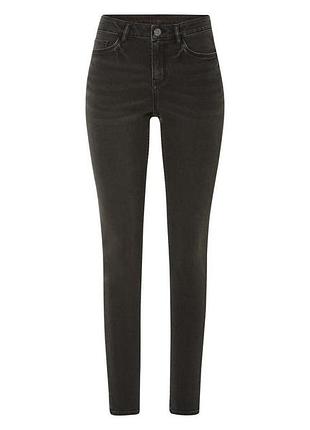 Джинси skinny звужені облягаючі для жінки esmara creora® 458439 40(m) чорний