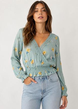 🌿 блуза h&m 🌿 віскоза xs/s