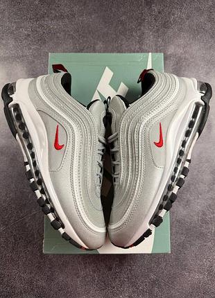 Nike air max 97 grey red