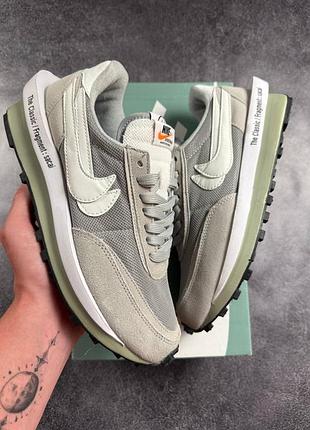 Nike x sacai ld waffle fragment grey