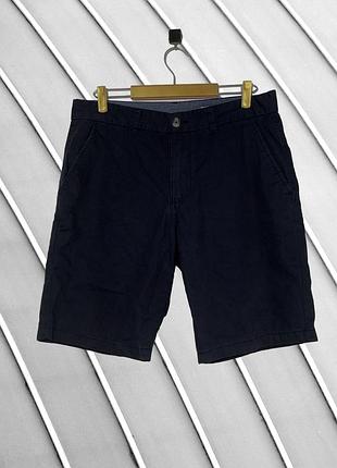 Мужские шорты чинос f&amp;f w34 l xl оригинал эфендеф стана идеал темно-синие летние хлопковые классические бермуды чинос 50 52