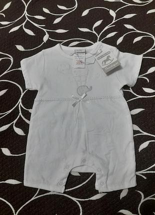 Бодик 100% хлопок на ребенка 0-3 месяцев, фирмы boutique