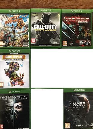 Xbox one диски на вибiр