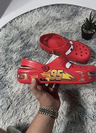 Крокси маквін/mcqueen crocs/крокси makvin