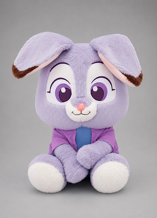 🐰💜 велика м'яка плюшева іграшка "зайчик" 65–70 см