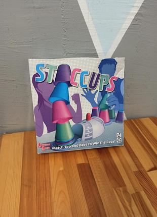 Настольная игра стаканчики staccups от производителя university games.