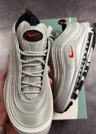 Nike air max 97 grey red 5