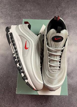 Nike air max 97 grey red 3
