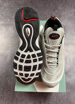 Nike air max 97 grey red 8