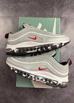 Nike air max 97 grey red 7