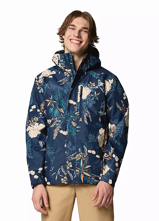 Куртка columbia hikebound™ ii printed / коламбия hikebound ii мужская мембранная куртка | оригінал | l