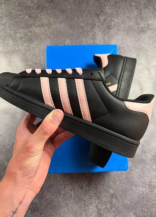 Adidas superstar classic black pink