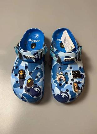 Crocs bape/крокси бейп/crocs бейп
