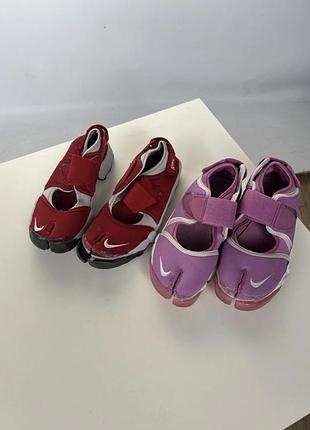 Жіночі nike tabi rift red pink 36 / 23 см