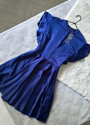 Синее платье guess 2