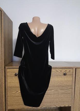 Платье бархатное 👗 2